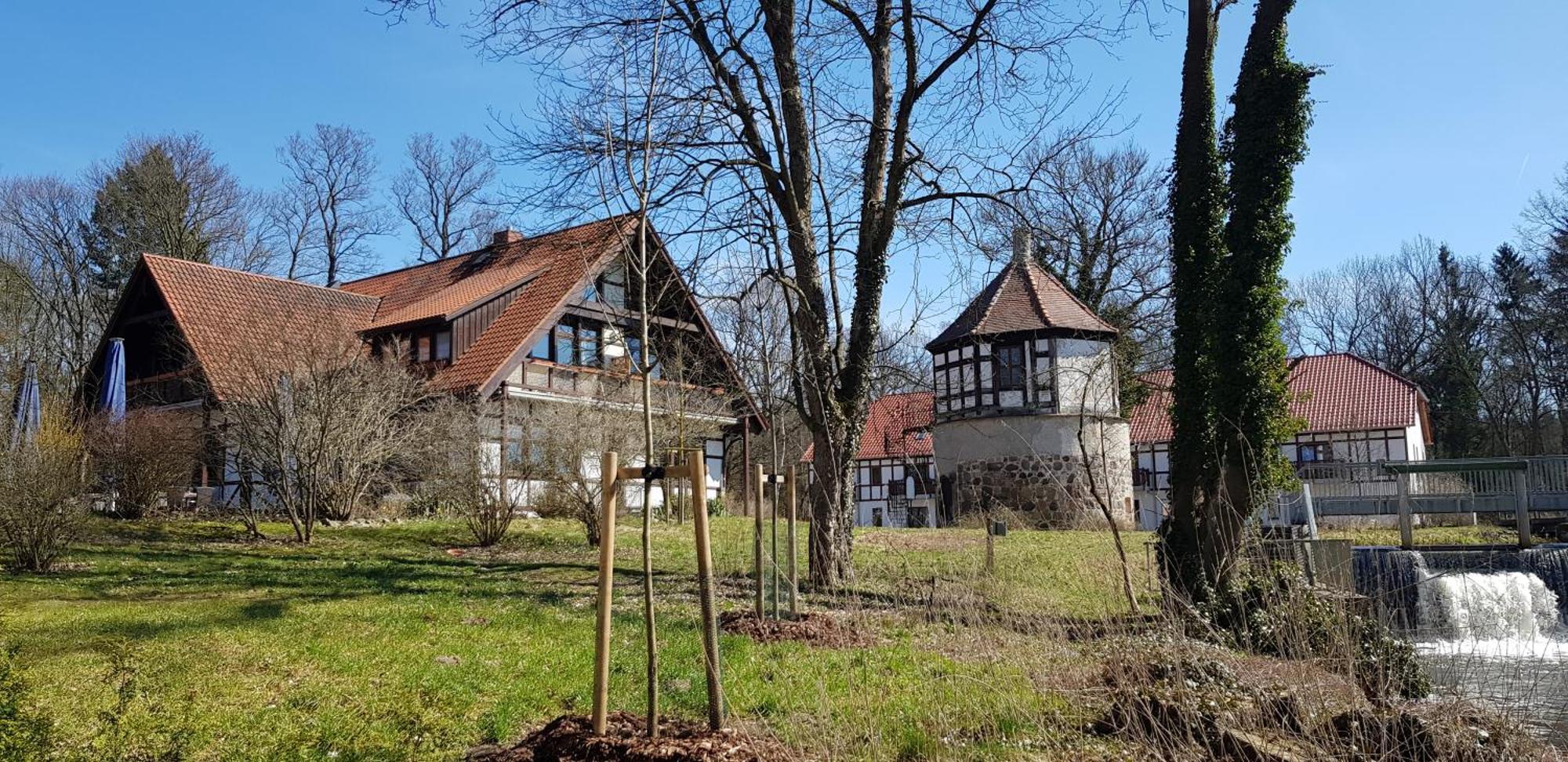 Neue Muehle Kleines Landhotel Brandenburg  Bagian luar foto